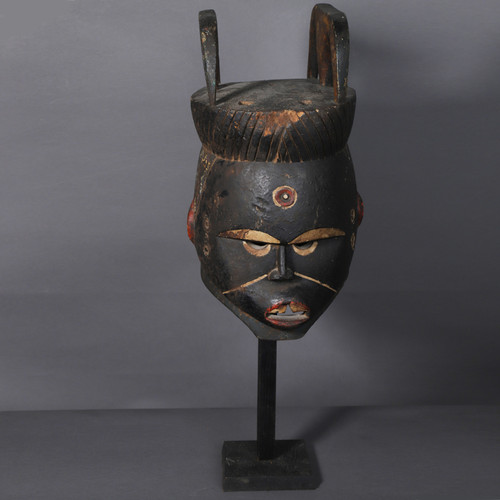 Masque heaume Janus – Igbo, Nigéria