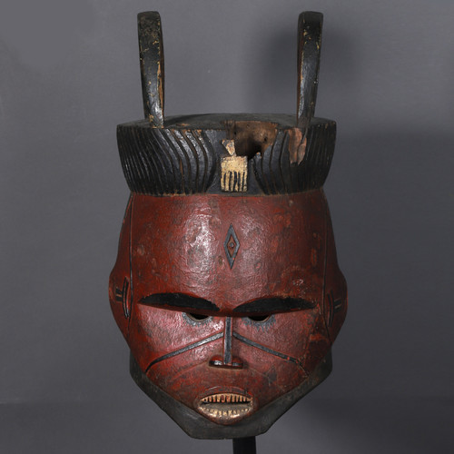 Masque heaume Janus – Igbo, Nigéria