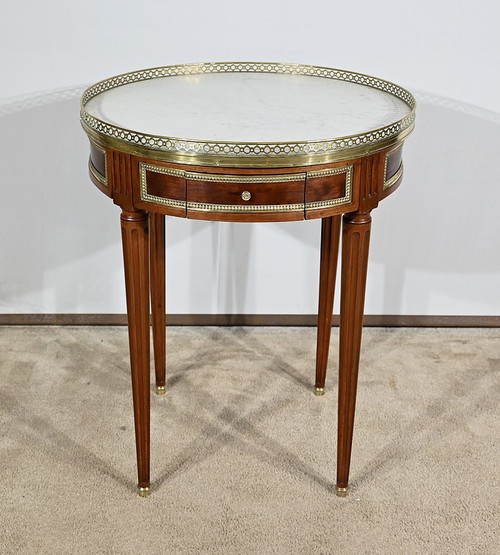 Mahogany Bouillotte Table, Louis XVI style – Mid-19th century