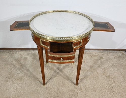 Mahogany Bouillotte Table, Louis XVI style – Mid-19th century