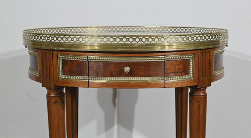 Mahogany Bouillotte Table, Louis XVI style – Mid-19th century