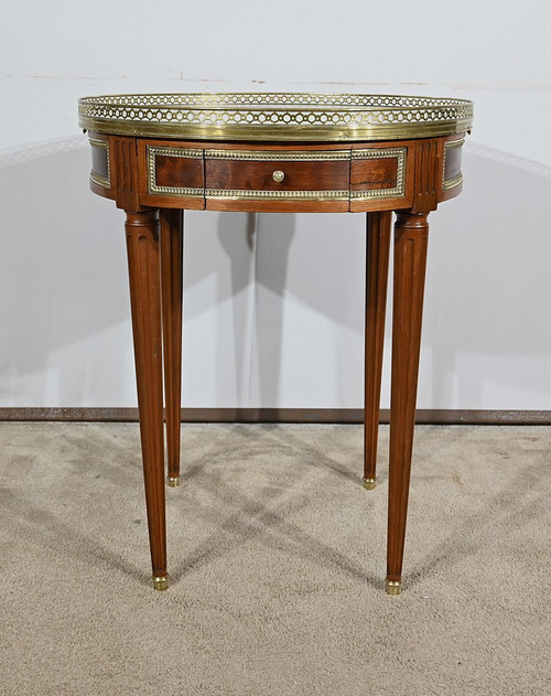 Mahogany Bouillotte Table, Louis XVI style – Mid-19th century