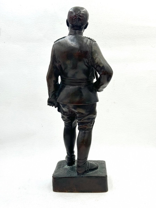 Georges Omerth - Bronze sculpture of the French marshal