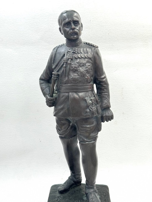 Georges Omerth - Bronze sculpture of the French marshal