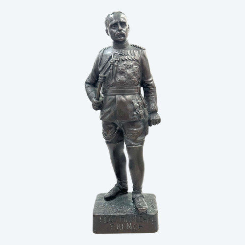 Georges Omerth - Bronze sculpture of the French marshal