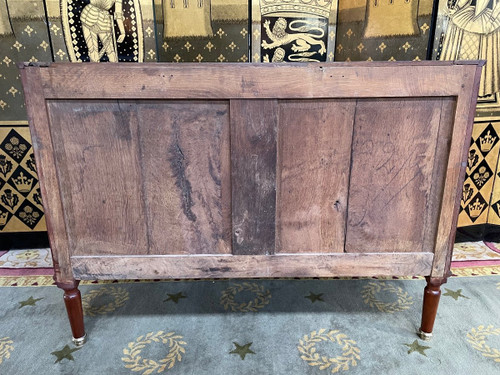 Louis XVI Style Mahogany And Amaranth Chest Of Drawers