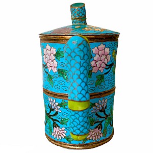 Théière En émaux Cloisonnés Chine