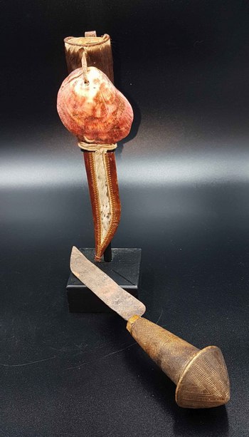 Baoulé ceremonial knife - Ivory Coast