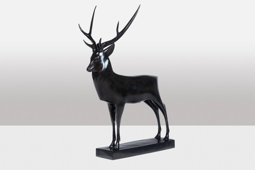 François Pompon. “Grand Cerf”, bronze, 2006 print.