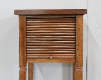 Small Curtain Table, Solid Walnut - Nineteenth