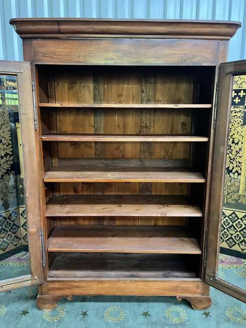 Louis Philippe Period Walnut Wardrobe