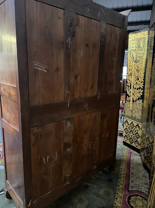 Louis Philippe Period Walnut Wardrobe