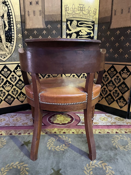 Louis Philippe Period Office Armchair