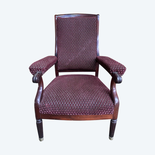 Fauteuil Voltaire estampillé J Ranselme