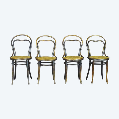 Set of 4 THONET chairs N°30 1/2, circa 1890