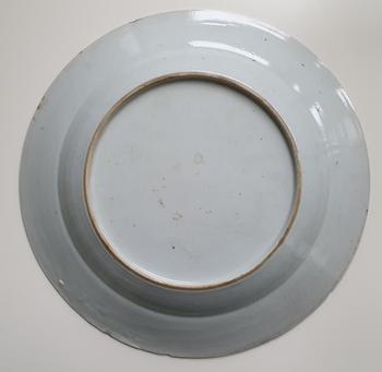 Chinese export porcelain plate from the late 18th /early 19th c