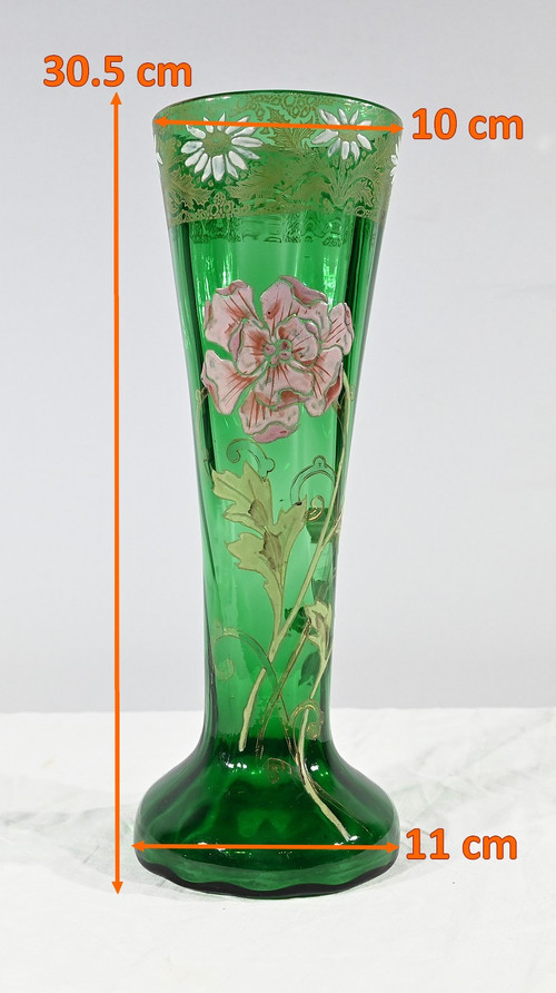 Legras Vase, Art Nouveau – Late 19th Century