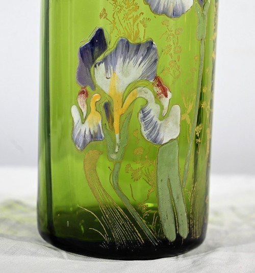 Legras Vase “Les Iris”, Art Nouveau – Late 19th Century