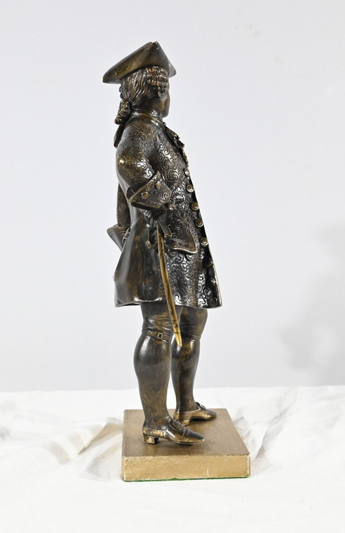 Bronze “The Gentleman with the Tricorn” – Late 19th century