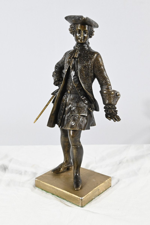 Bronze “The Gentleman with the Tricorn” – Late 19th century