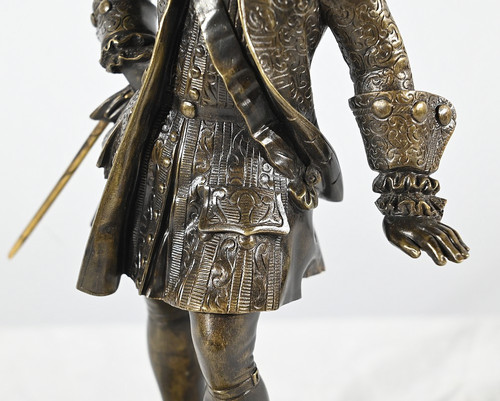 Bronze “The Gentleman with the Tricorn” – Late 19th century