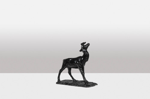 François Pompon. “Deer Bramant”, bronze, 2006 print.