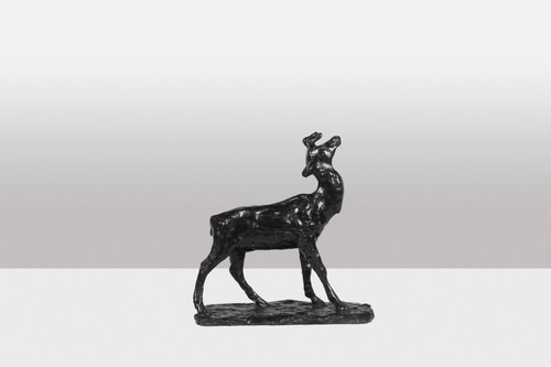 François Pompon. “Deer Bramant”, bronze, 2006 print.