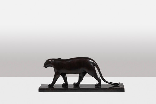 François Pompon. “Black Panther”, bronze, 2006 print.