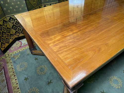 Dining Table or Library Work Table Empire / Napoleon III