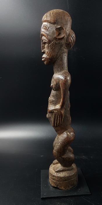 Baoulé Male Figure - Ivory Coast - Mid 20th Century