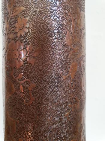 Beautiful, tall vase typical of the work produced by Val Saint Lambert under Léon Ledru