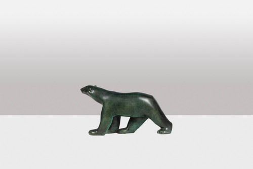 François Pompon. “White Bear”, bronze, 2006 print.