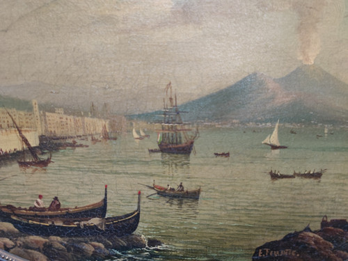 Bay of Naples. Ettore FERRANTE.