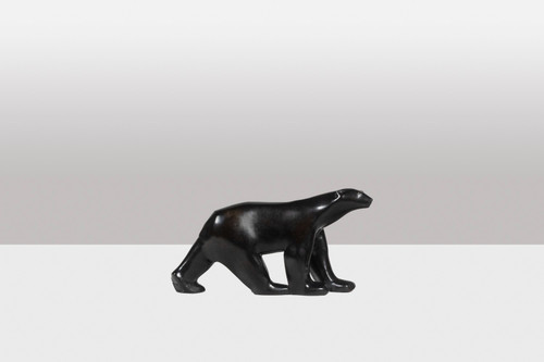 François Pompon. “White Bear”, bronze, 2006 print.