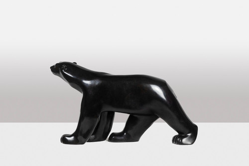 François Pompon. “White Bear”, bronze, 2006 print.