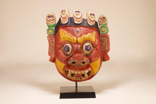 Cham Mahakala mask Tibet / Nepal