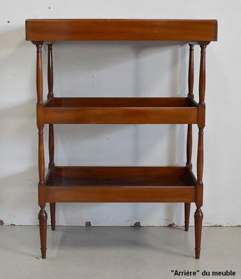 Small Powder Table in Mahogany, "Escalier de Cristal" manufacture, Louis XVI style - Late 19th century