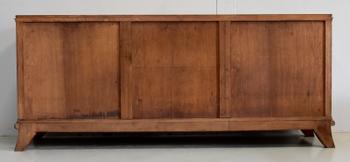 Credenza in noce, gusto J. Leleu - Metà del XX secolo