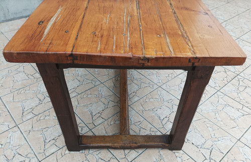 19th century oak farm table