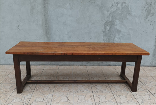 19th century oak farm table