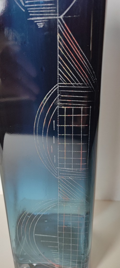 Modernist vase signed A.Riecke 1.1.39