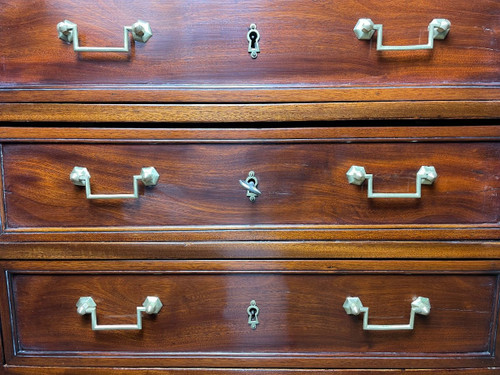 Louis XVI Style Mahogany Chest Of Drawers