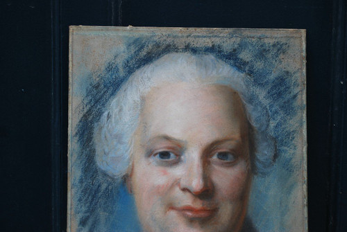 Portrait De Charles Jacques Collin  XVIIIème d'Après Quentin La Tour