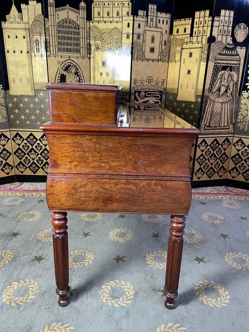 Louis Philippe Mahogany Tiered Desk