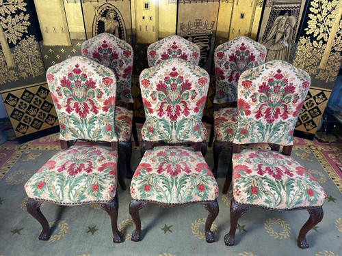 Suite Of 6 English Chairs