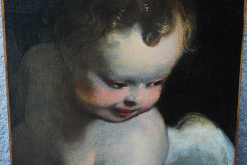 Putti, Huile Sur Toile Italie XVIIe siècle