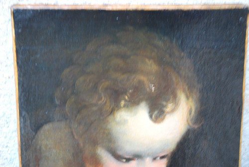 Putti, Huile Sur Toile Italie XVIIe siècle