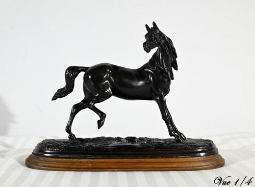 Regula horse on wooden base - Early 20th century