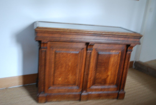 Oak Counter From The Late 19th Century