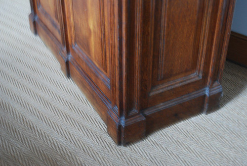 Oak Counter From The Late 19th Century